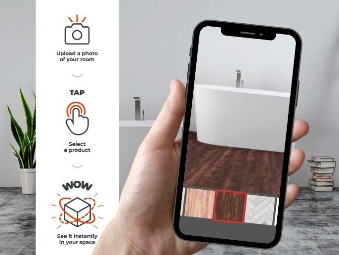 Roomvo logo - John's Flooring Co